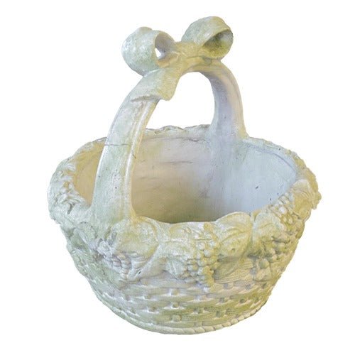 Ribbon Basketstatue (12 - Inch) Side View