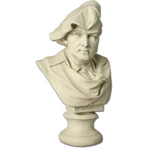 Richard Wagner Bust Display Decor (18-Inch)