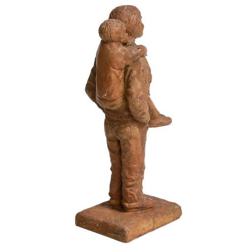 Ride Home Statue (17 - Inch) Side View