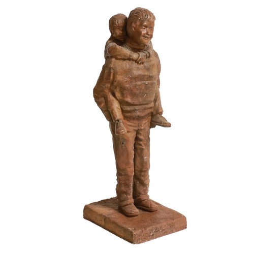 Ride Home Statue (17 - Inch) Side Angle