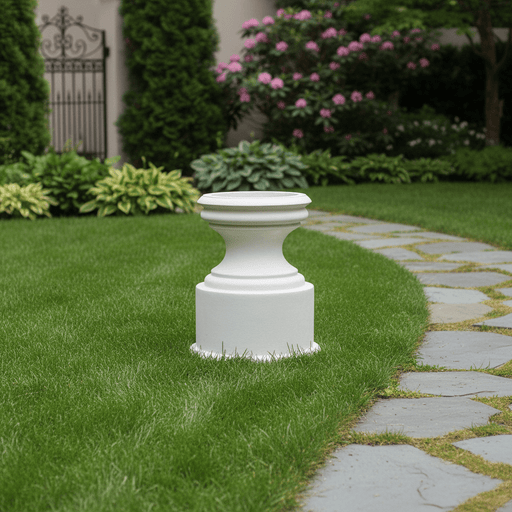 Riser Outdoor Statue (15 - Inch) Side Angle