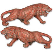 Roaring Tigers Garden Statue (16-Inch)