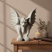 Rock N Roll Garg Statue (10 - Inch) Side Angle