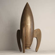 Rocket Ship Statue (35-Inch)