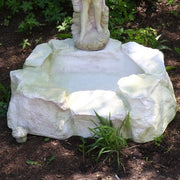 Rocky Pond Garden Statue (Small) (9 - Inch) Side Angle