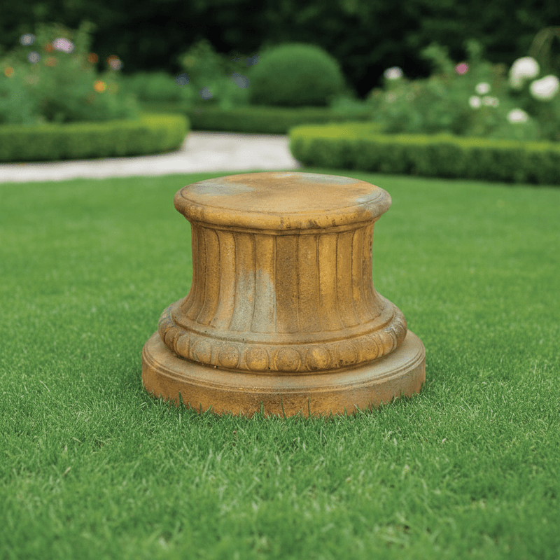 Roma Base Outdoor Statue (10 - Inch) Side Angle