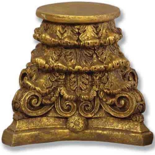 Roman Bath Cap Outdoor Statue (7 - Inch)