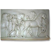 Romans with Horse Garden Plaque (24-Inch)