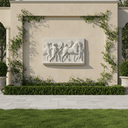 Romans with Horse Garden Plaque (24-Inch)