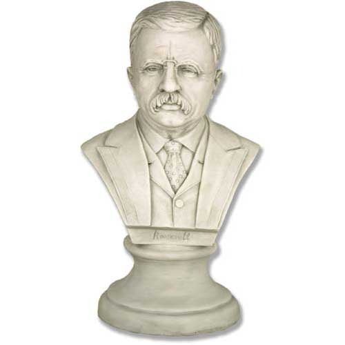Roosevelt Bust Display Decor (12 - Inch)