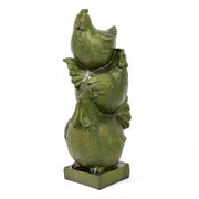 Rooster Garden Statue (17 - Inch) Side View