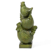 Rooster Garden Statue (17 - Inch) Additional Angle