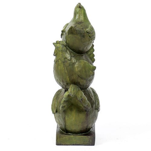 Rooster Garden Statue (17 - Inch) Different Angle
