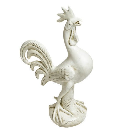 Rooster Garden Statue (22 - Inch) Side View