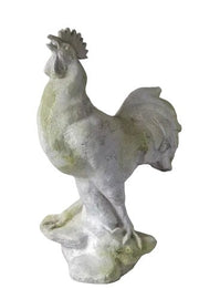 Rooster Garden Statue (28 - Inch) Side View