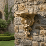 Rose Cluster Outdoor Bracket (10 - Inch) Side Angle