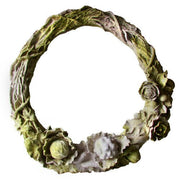 Rose Wreath Outdoor Plaque (31.1 - Inch)