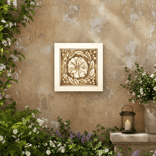 Rosette Remnant with Frame (16.0 - Inch) Side Angle