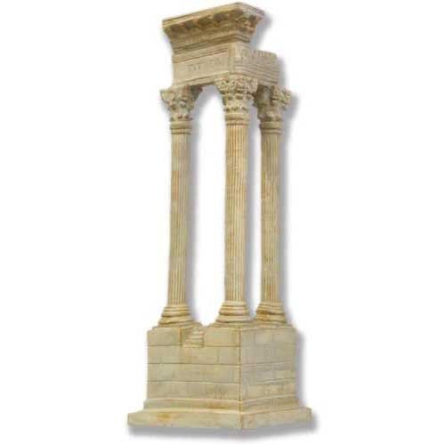 Ruin Column Outdoor Statue (25 - Inch)