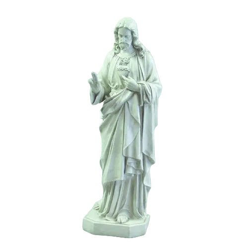 Sacred Heart of Jesus Hand Raised Statue (52-Inch)