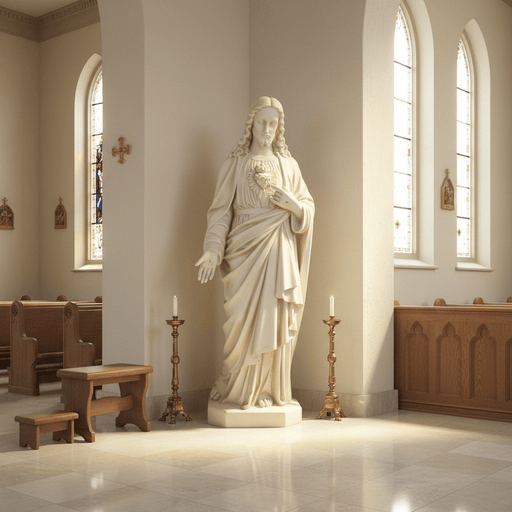 Sacred Heart of Jesus Statue (49-Inch)