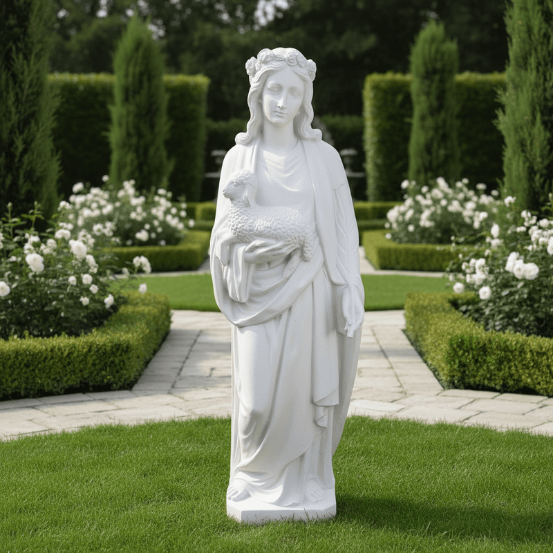 Saint Agnes Religious Statue (60-Inch)