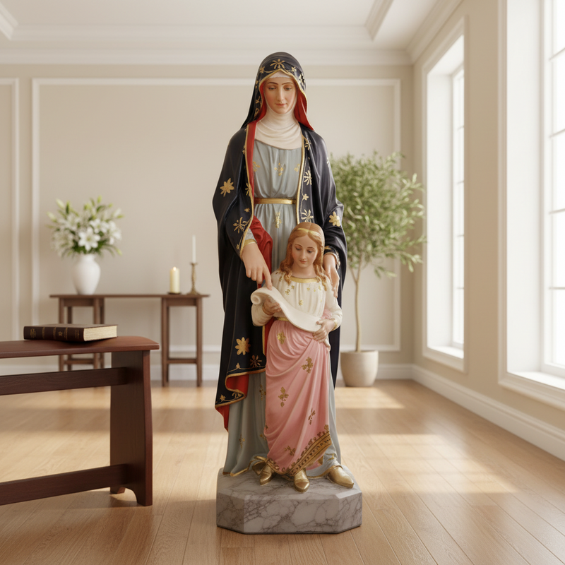 Saint Anne Child Statue (50-Inch)