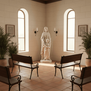 Saint Anne Religious Statue (50 - Inch) Side Angle