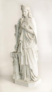Saint Barbara Religious Statue (43 - Inch) Different Angle