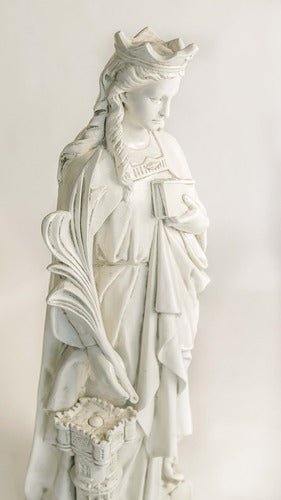 Saint Barbara Religious Statue (43 - Inch) Additional Angle