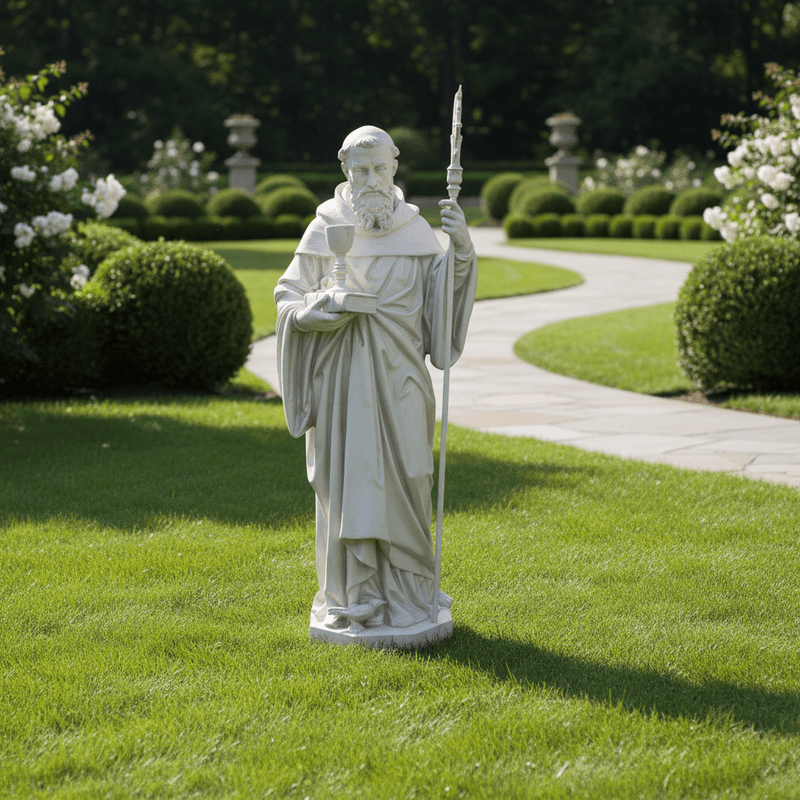 Saint Benedict Religious Statue (68 - Inch)