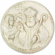 Saint Bridget and Saint Patrick Religious Statue (10-Inch)