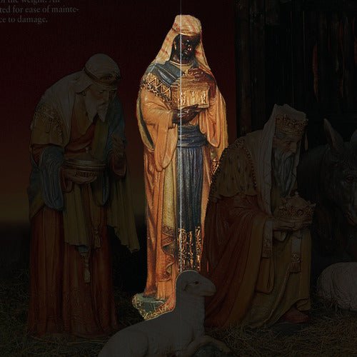 Saint Caspar Wiseman Religious Statue (5.3 - Inch)