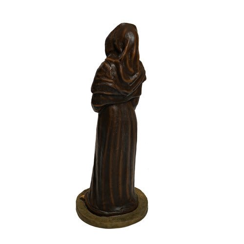 Saint Fiacre Religious Statue (44 - Inch) Other Angle
