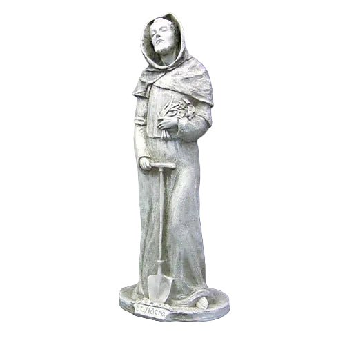 Saint Fiacre Religious Statue (44 - Inch)