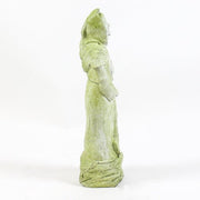 Saint Fiacre Religious Statue on Rock Base (25 - Inch)