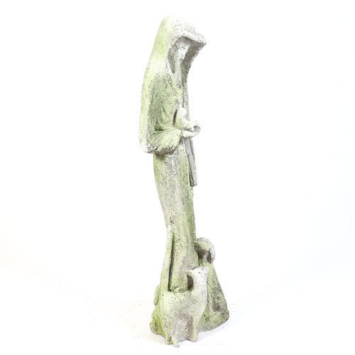 Saint Francis Abstract Statue (38 - Inch) Different Angle
