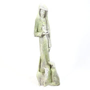 Saint Francis Abstract Statue (38 - Inch) Side View