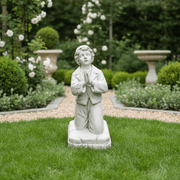Saint Francis and Saint Fatima Statue (Fatima) 30.5" Outdoor/Indoor Statue (31-Inch)