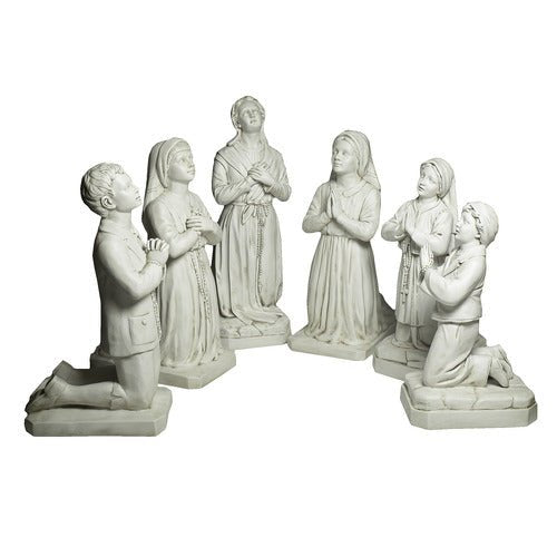 Saint Francis and Saint Fatima Statue (Fatima) 30.5" Outdoor/Indoor Statue (31-Inch)