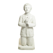 Saint Francis and Saint Fatima Statue (Fatima) Outdoor/Indoor Statue (38 - Inch) Side View