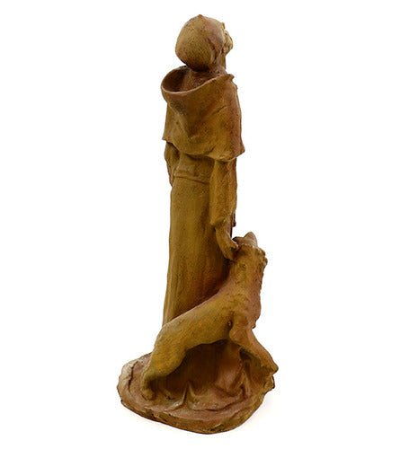Saint Francis Fr Brankin Statue (27 - Inch) Other Angle