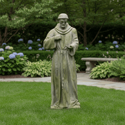 Saint Francis of Assisi Religious Statue (56 - Inch) Side Angle