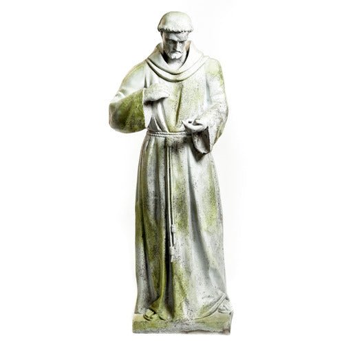 Saint Francis of Assisi Religious Statue (56 - Inch) Side View