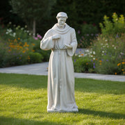 Saint Francis of Assisi Religious Statue (56 - Inch) Side Angle