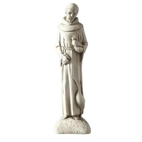 Saint Francis of the Garden Statue (14-Inch)