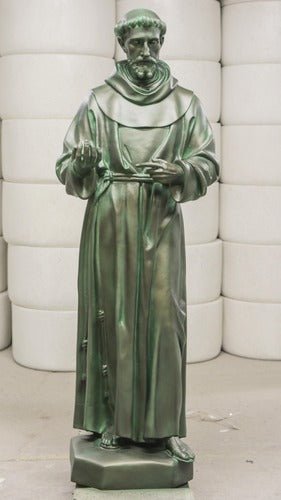 Saint Francis Religious Statue (74 - Inch) Different Angle