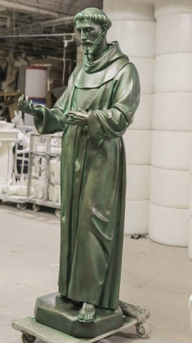 Saint Francis Religious Statue (74 - Inch) Other Angle