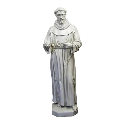Saint Francis Religious Statue (74 - Inch) Side View