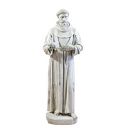 Saint Francis with Dove Statue (74 - Inch) Side View